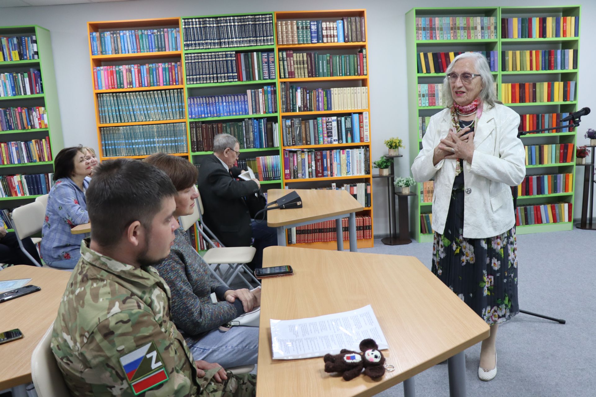 Гостем литературно-поэтического вечера в Нурлате стал участник СВО