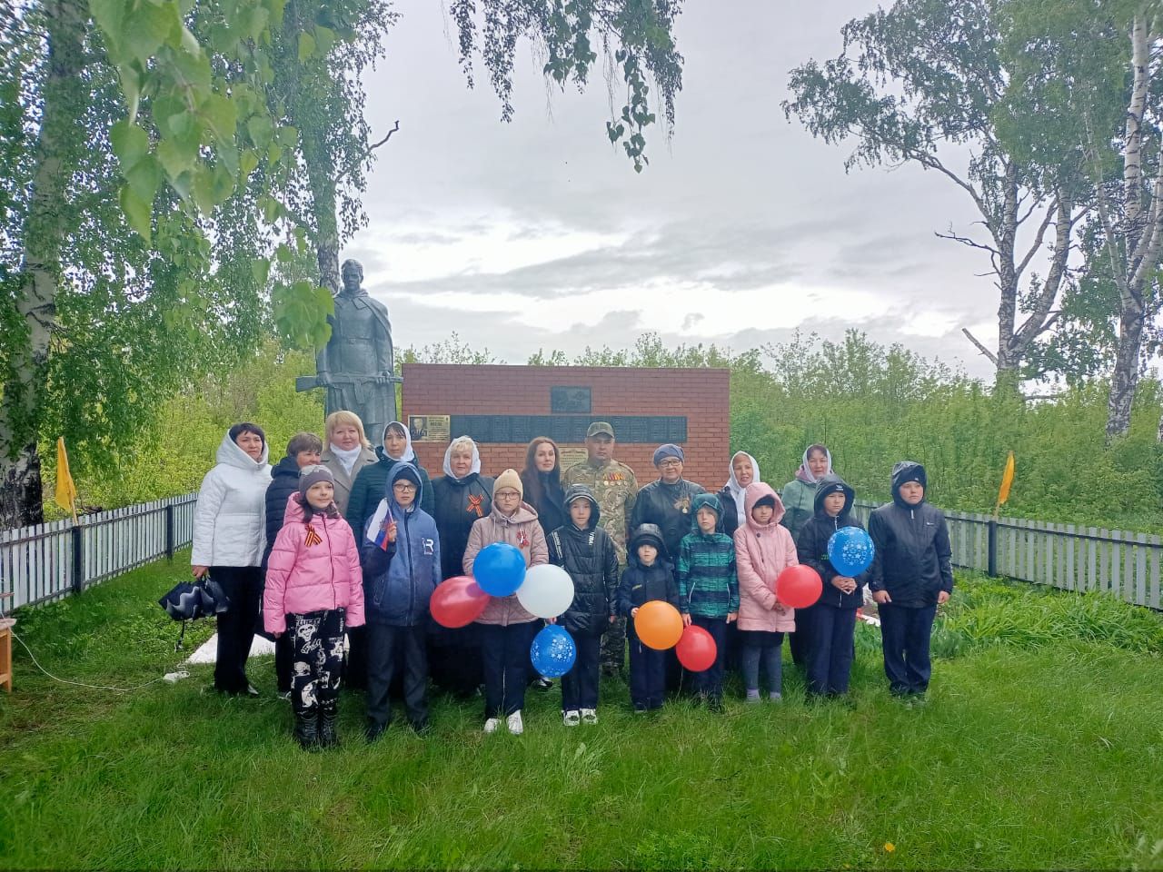 В населенных пунктах Средне- Камышлинского сельского поселения отмечают день Победы