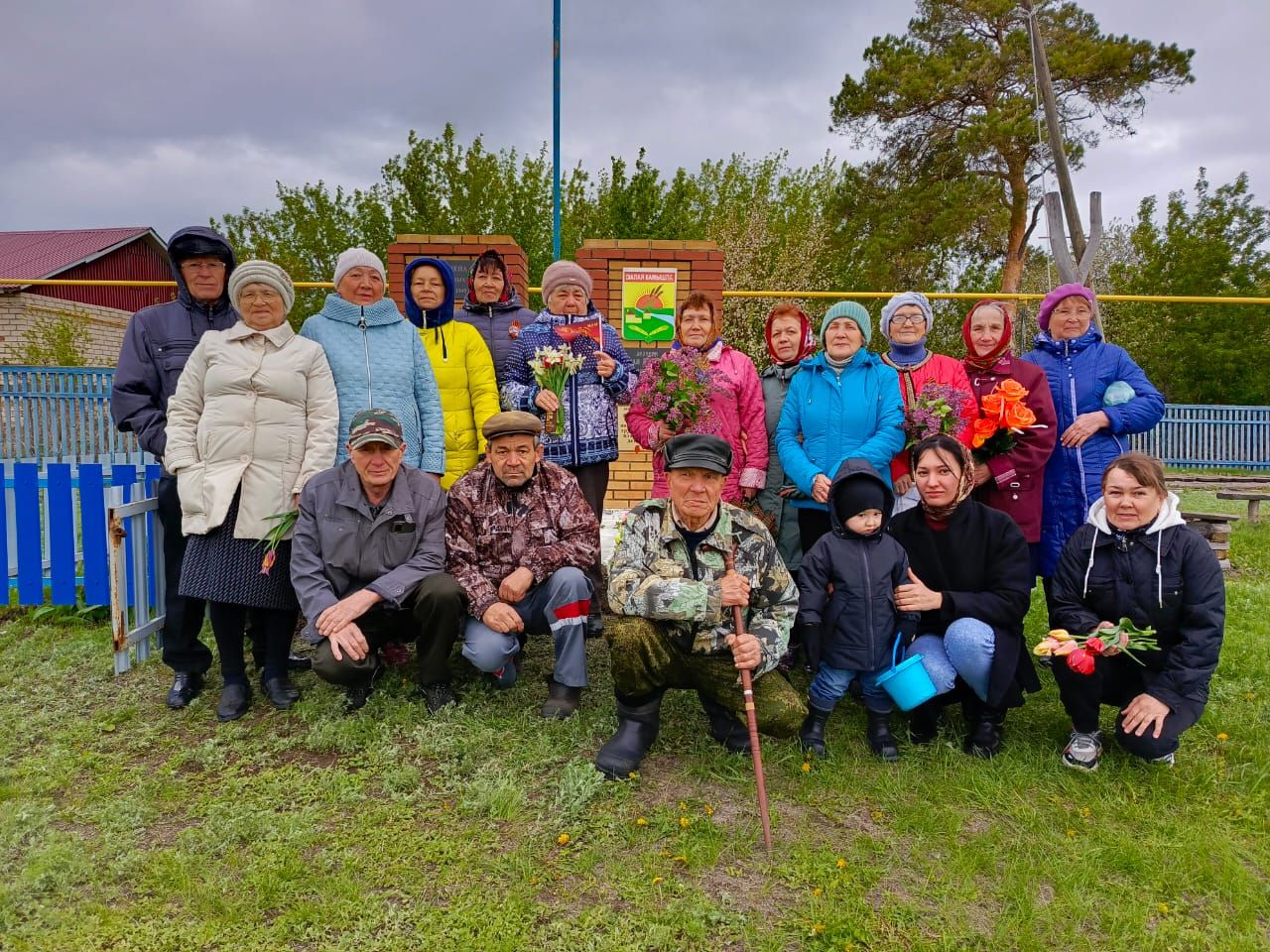 В населенных пунктах Средне- Камышлинского сельского поселения отмечают день Победы