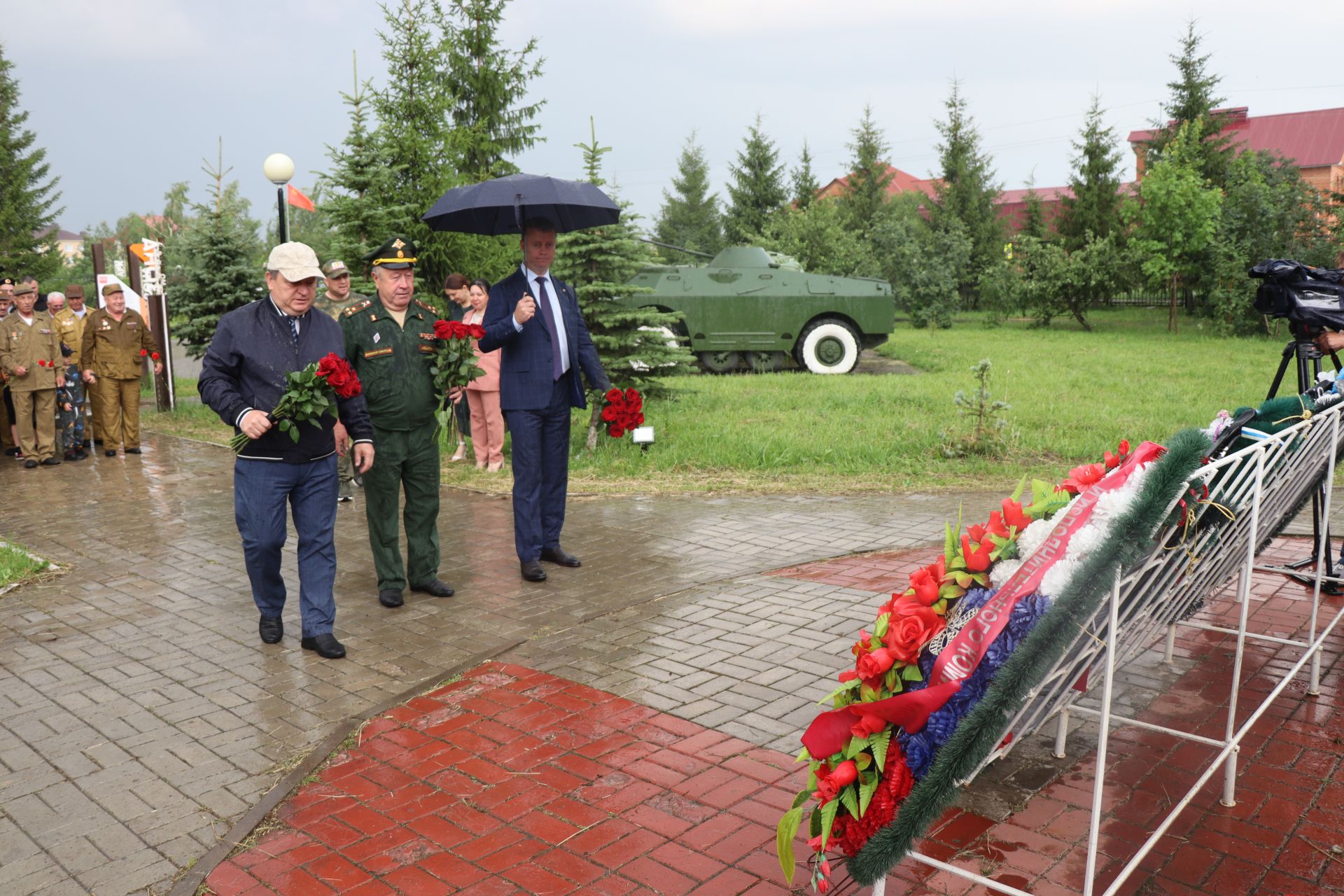 В Нурлате в День ветеранов боевых действий возложили цветы