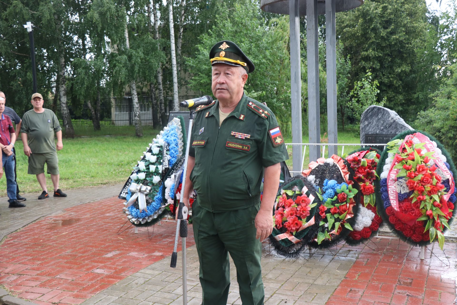 В Нурлате в День ветеранов боевых действий возложили цветы