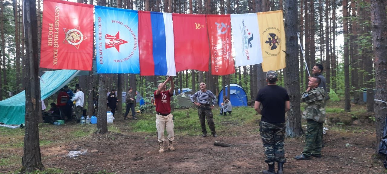 Члены поискового отряда «Легенда» стали гостями праздника в городе Тосно Ленинградской области