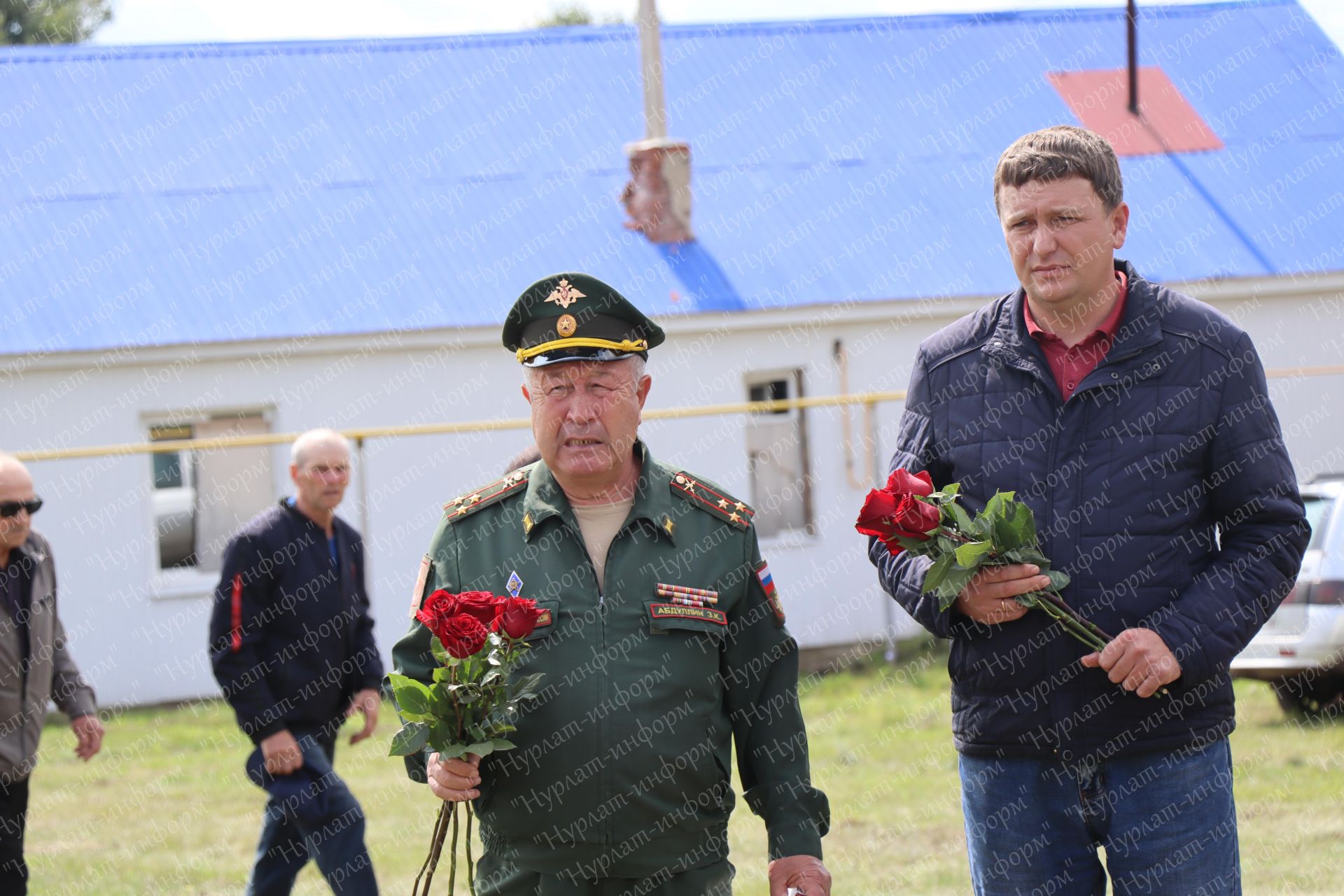 В Нурлатском районе простились с участником СВО