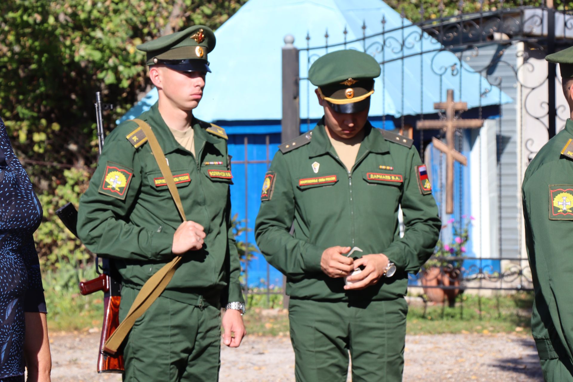 В селе Тюрнясево Нурлатского района проводили в последний путь Енилина Александра Владимировича