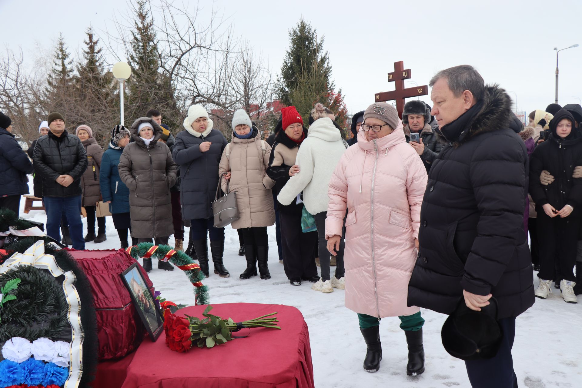 В Нурлате простились с участником СВО Журавлевым Эдуардом