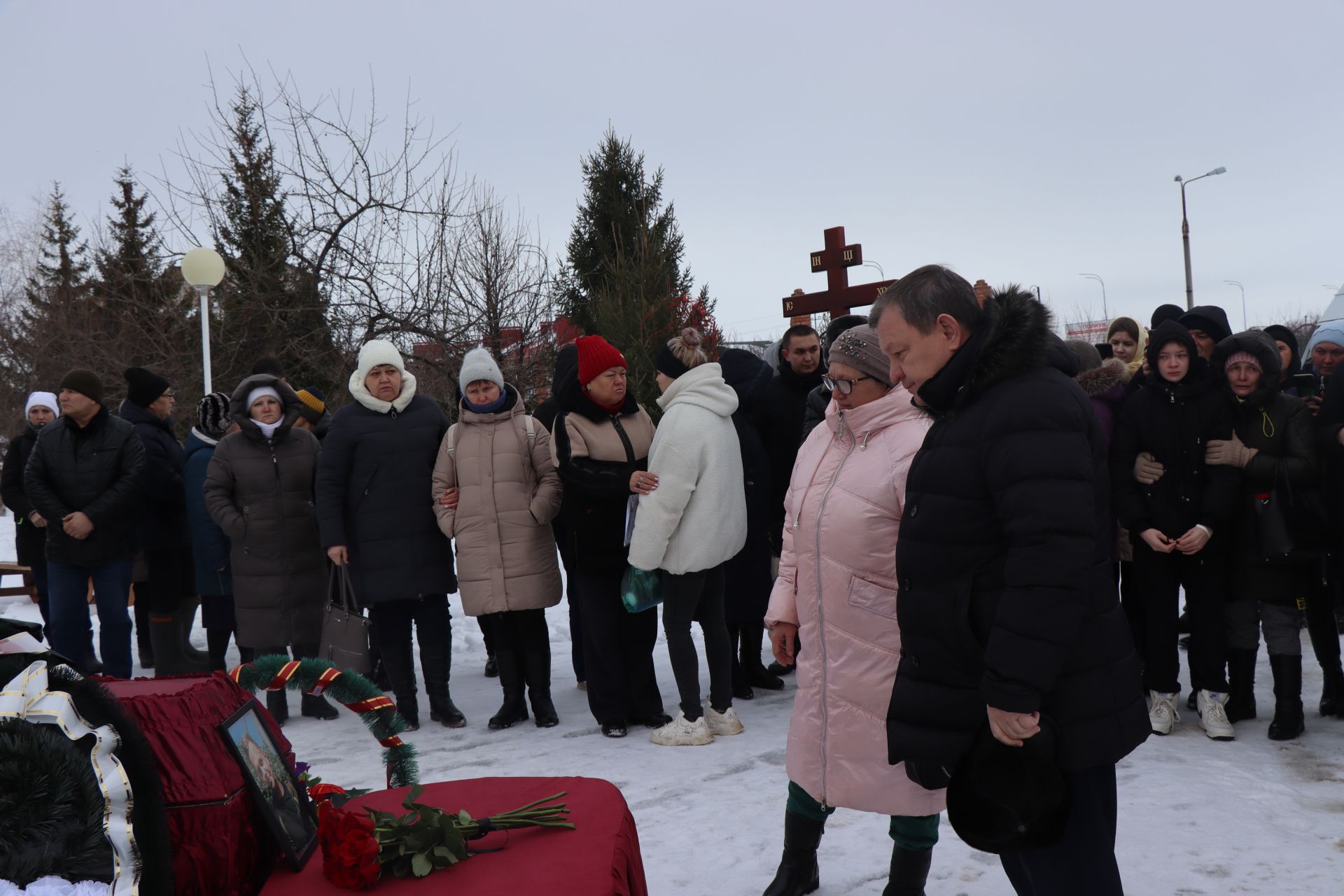 В Нурлате простились с участником СВО Журавлевым Эдуардом