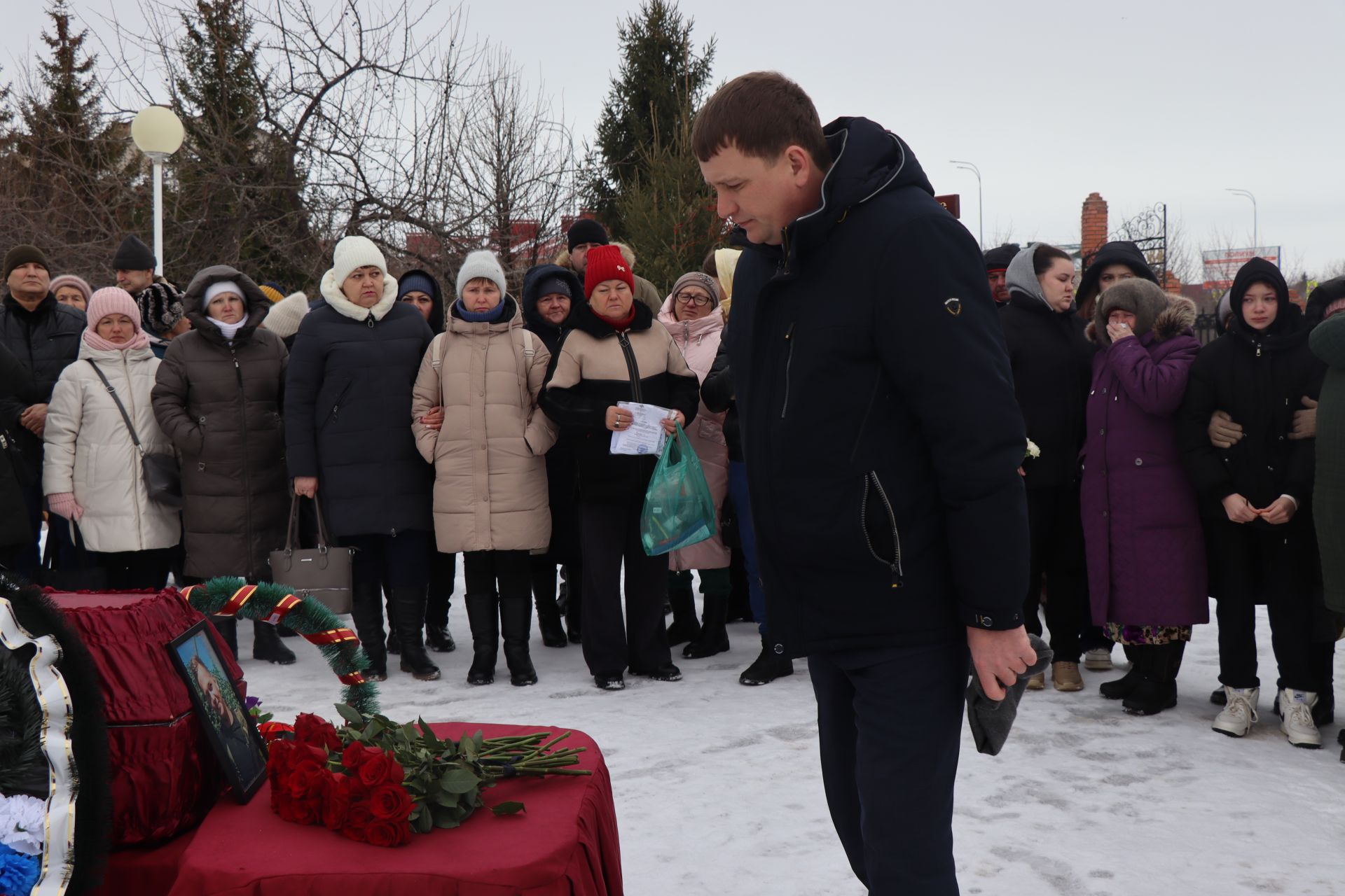 В Нурлате простились с участником СВО Журавлевым Эдуардом