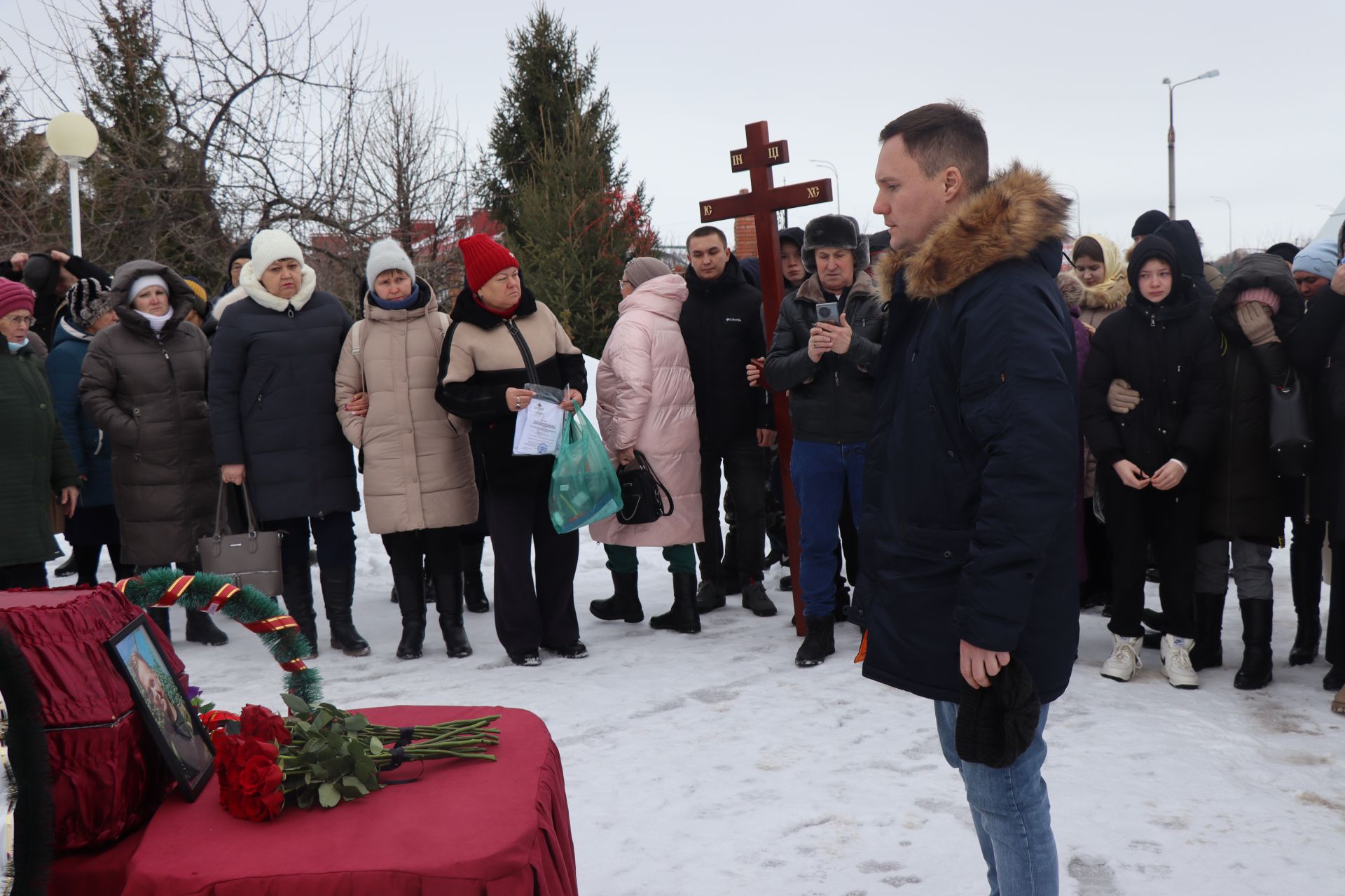 В Нурлате простились с участником СВО Журавлевым Эдуардом