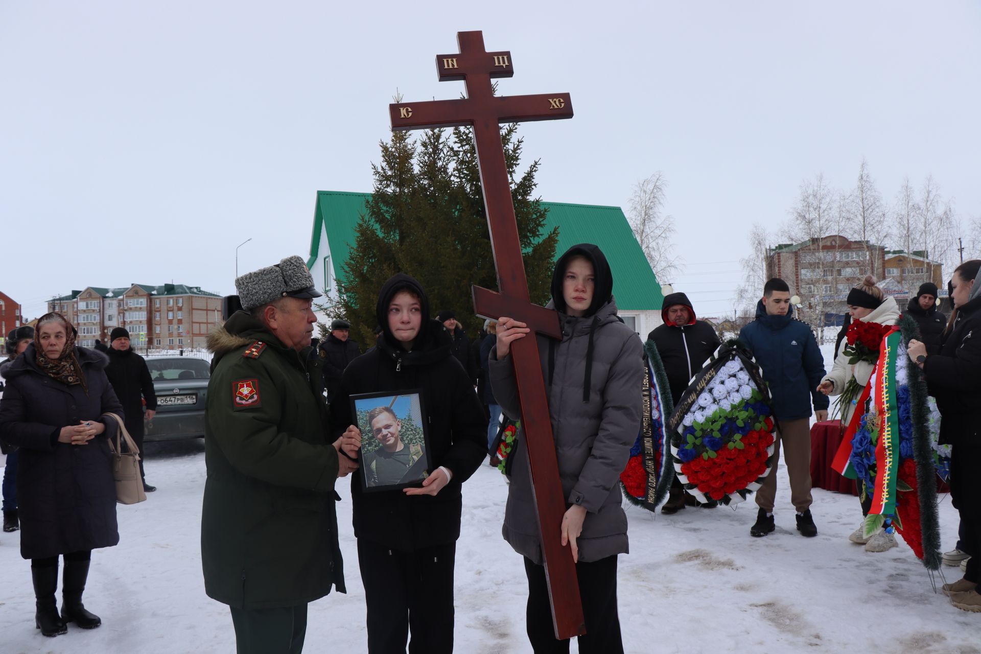 В Нурлате простились с участником СВО Журавлевым Эдуардом