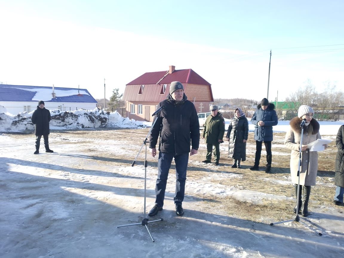 В селе Старые Челны в последний путь проводили бойца специальной военной операции