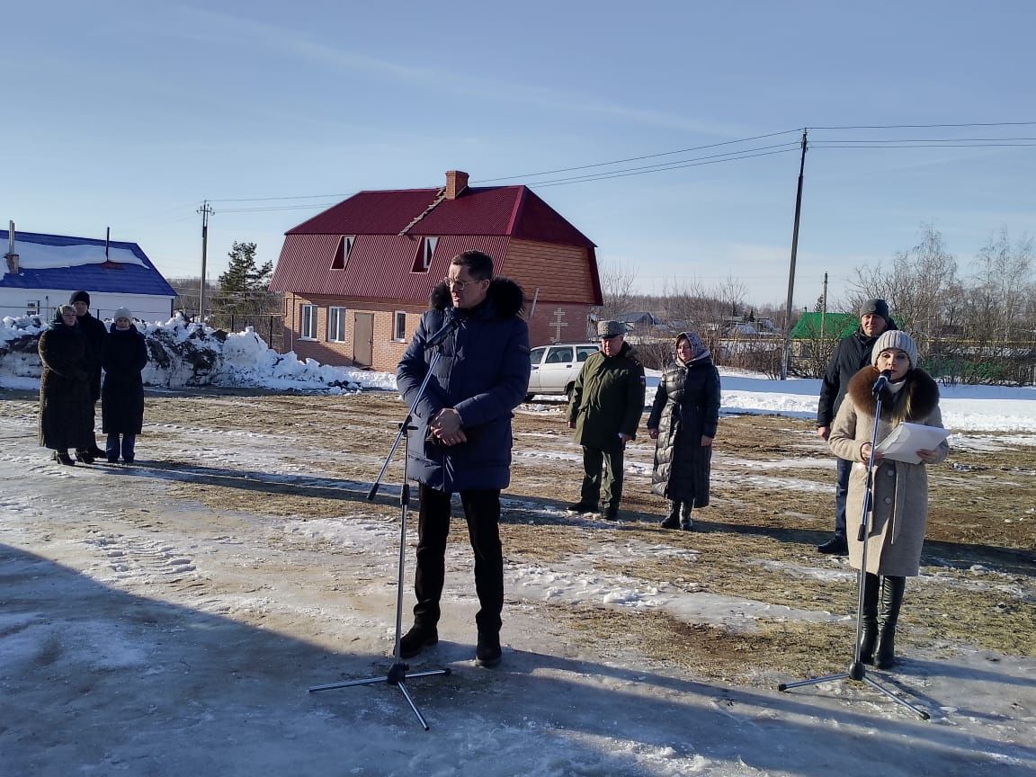 В селе Старые Челны в последний путь проводили бойца специальной военной операции