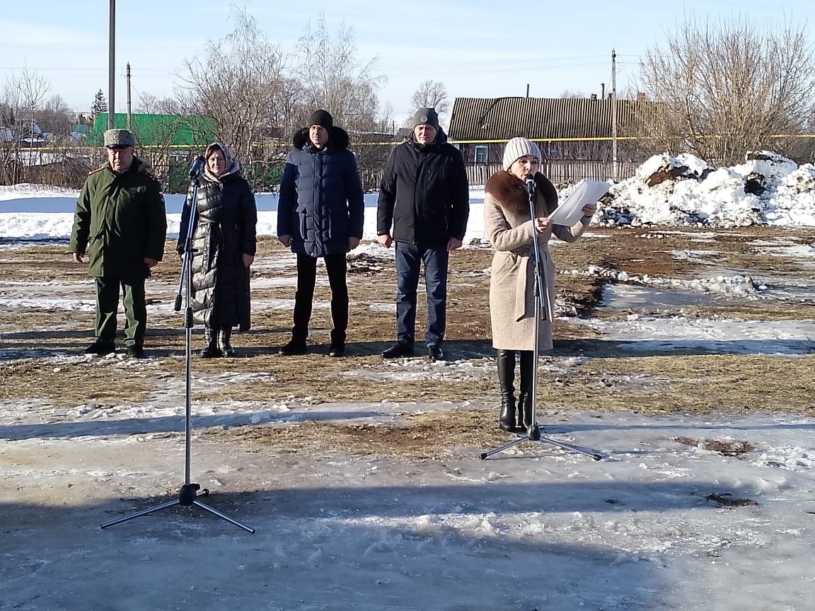 В селе Старые Челны в последний путь проводили бойца специальной военной операции