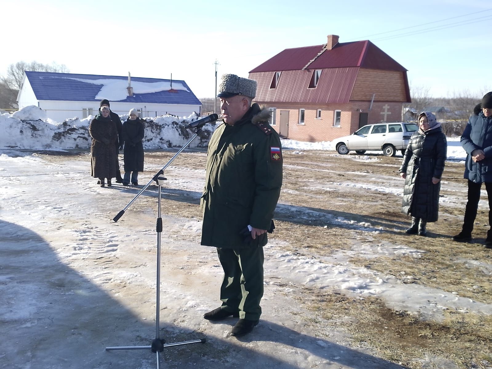 В селе Старые Челны в последний путь проводили бойца специальной военной операции