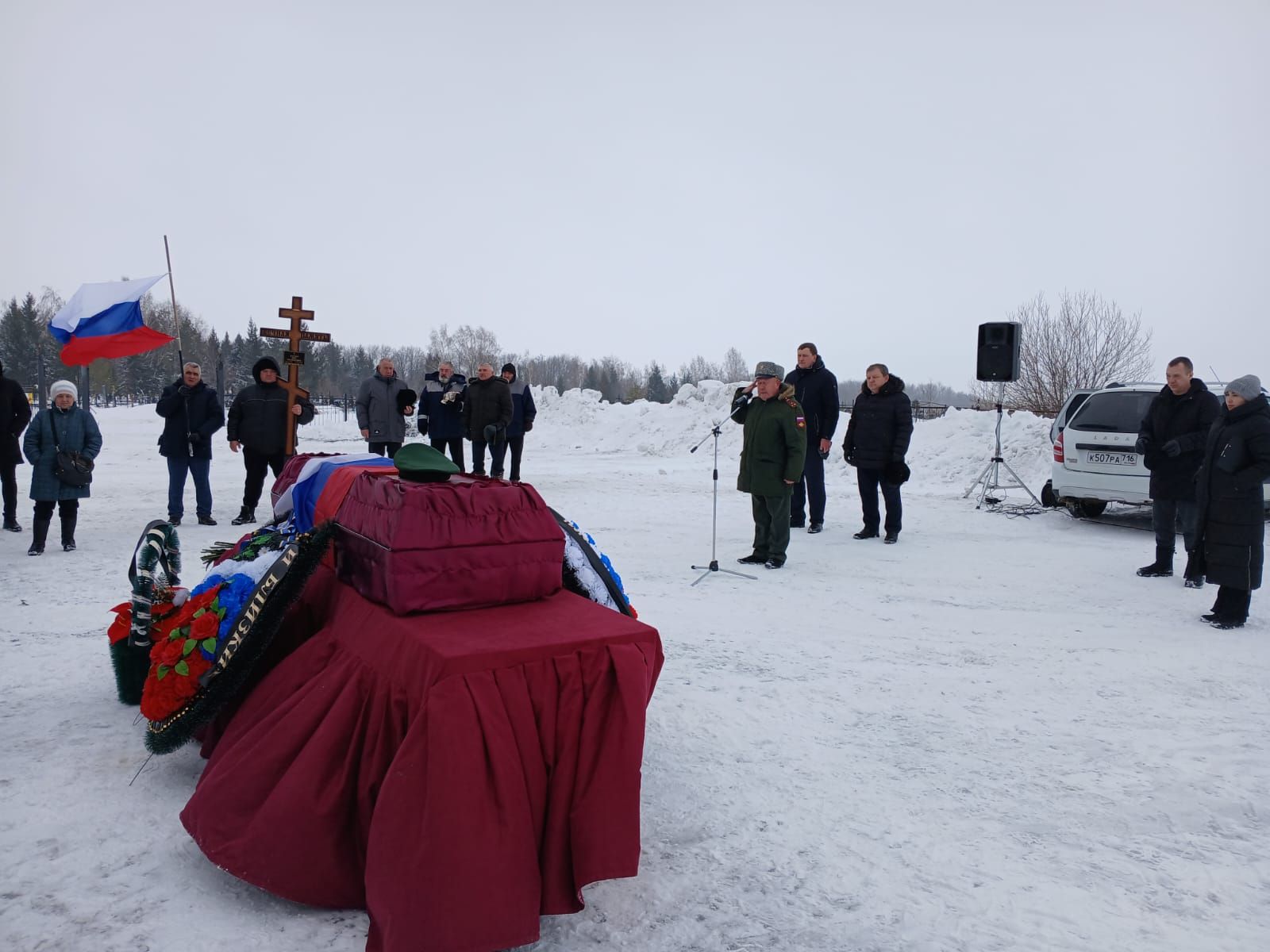 В Нурлате простились с участником специальной военной операции Багаевым Олегом Васильевичем