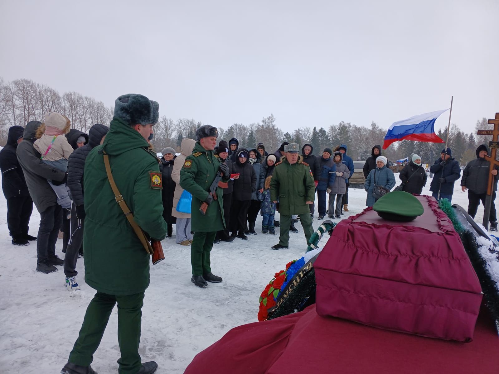 В Нурлате простились с участником специальной военной операции Багаевым Олегом Васильевичем