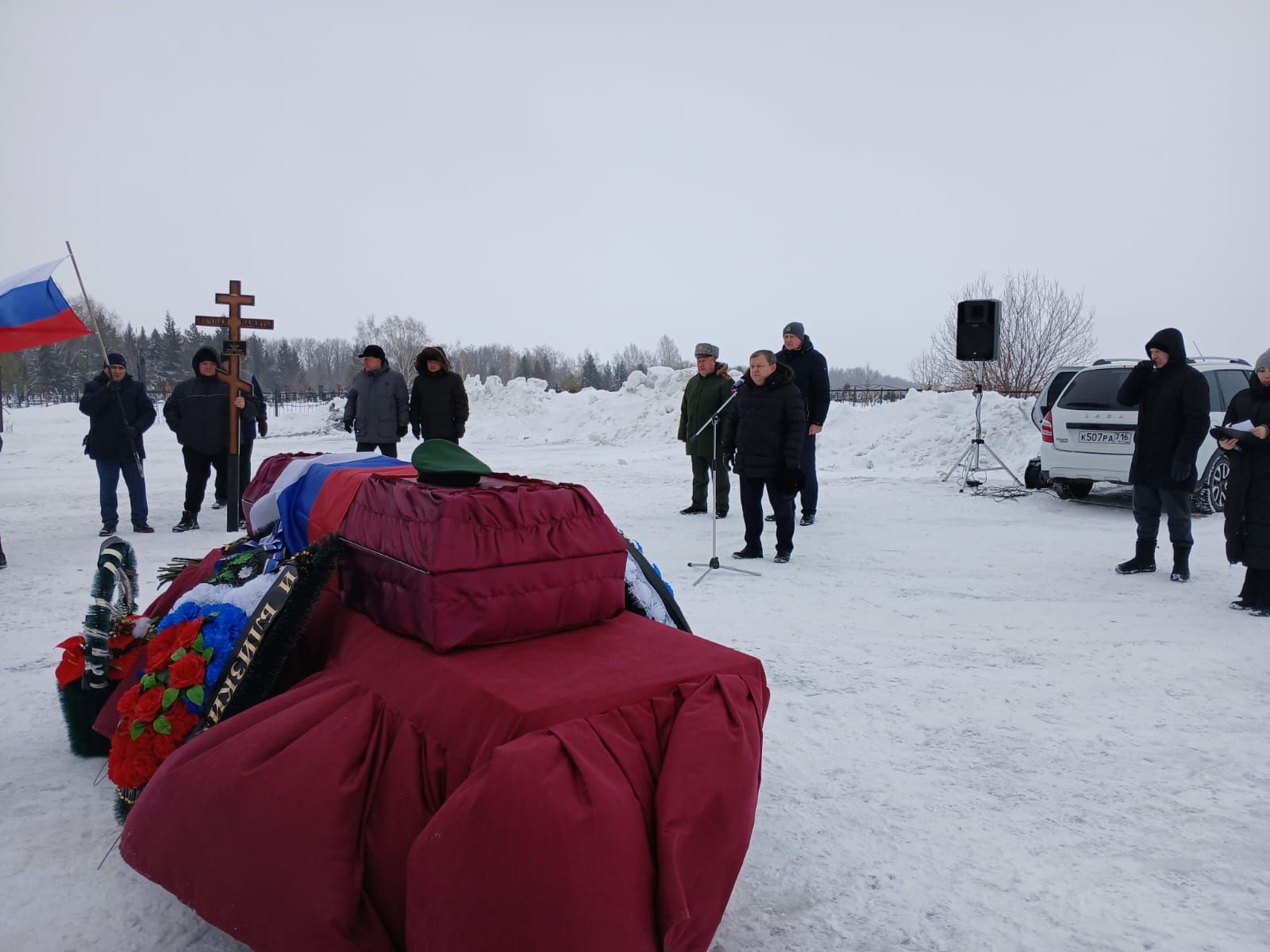 В Нурлате простились с участником специальной военной операции Багаевым Олегом Васильевичем