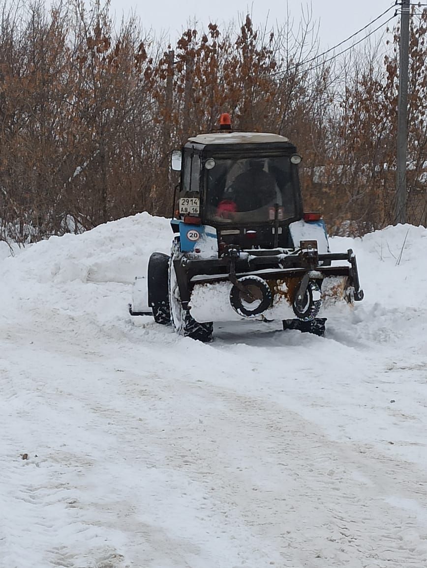 Нурлатские работники коммунальной службы работали и в новогоднюю ночь