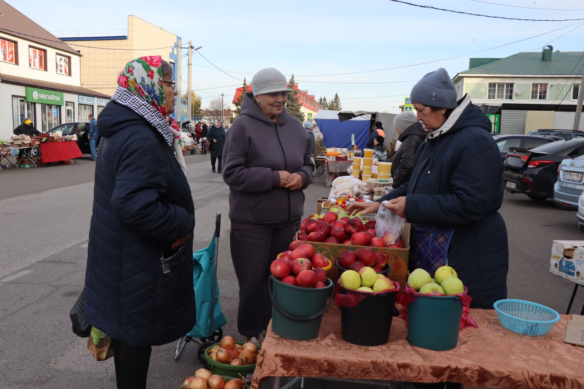 В Нурлате проходит очередная осенняя сельскохозяйственная ярмарка