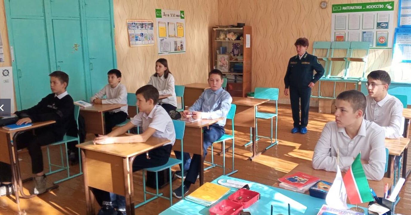 Юные лесоводы Нурлатского района осваивают навигатор и буссоль