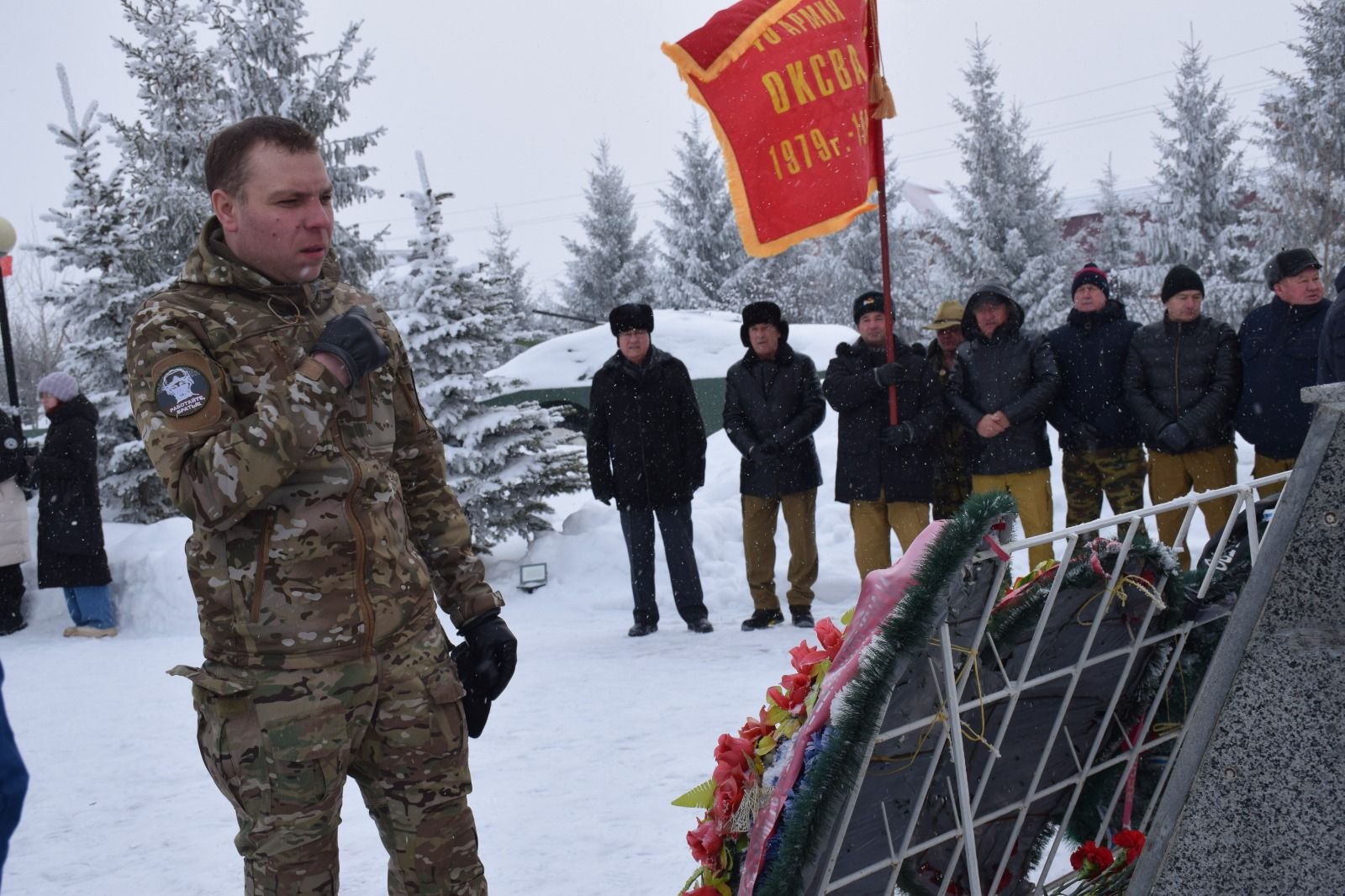 В Нурлате прошел митинг в честь 36-й годовщины вывода советских войск из Афганистана (фоторепортаж)