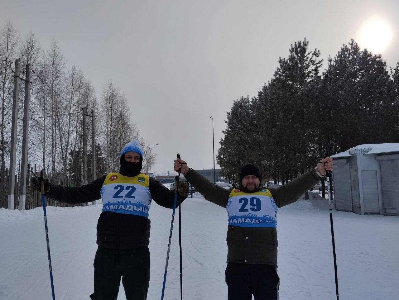 Нурлатские ветераны СВО показали бойцовский дух на Чемпионате Татарстана по лыжным гонкам