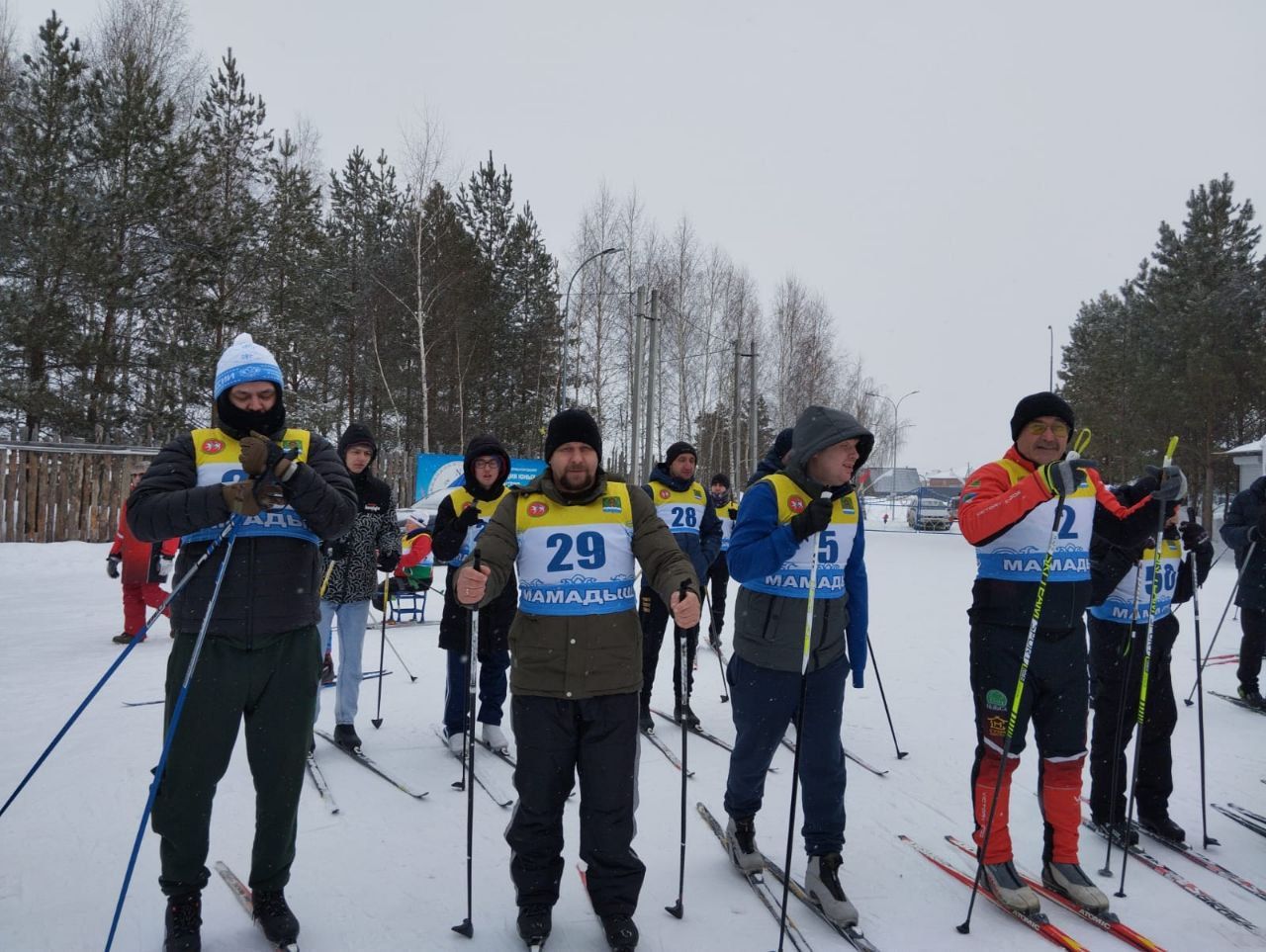 Нурлатские ветераны СВО показали бойцовский дух на Чемпионате Татарстана по лыжным гонкам