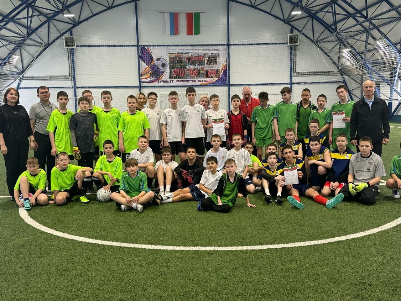 В Нурлате завершился турнир «Школьная футбольная лига» среди юношей