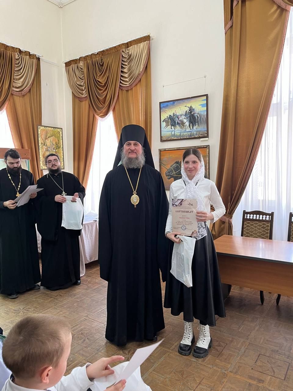 Юная воспитанница «Ильинского росточка» взяла бронзу на епархиальном конкурсе чтецов