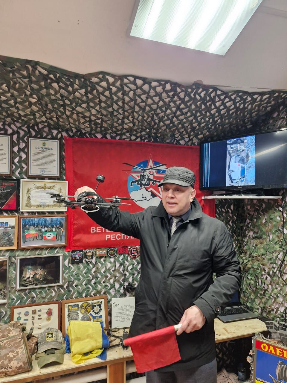 Воспитанники детского сада «Колосок» посетили пункт сбора гуманитарной помощи «Все для победы Нурлат»