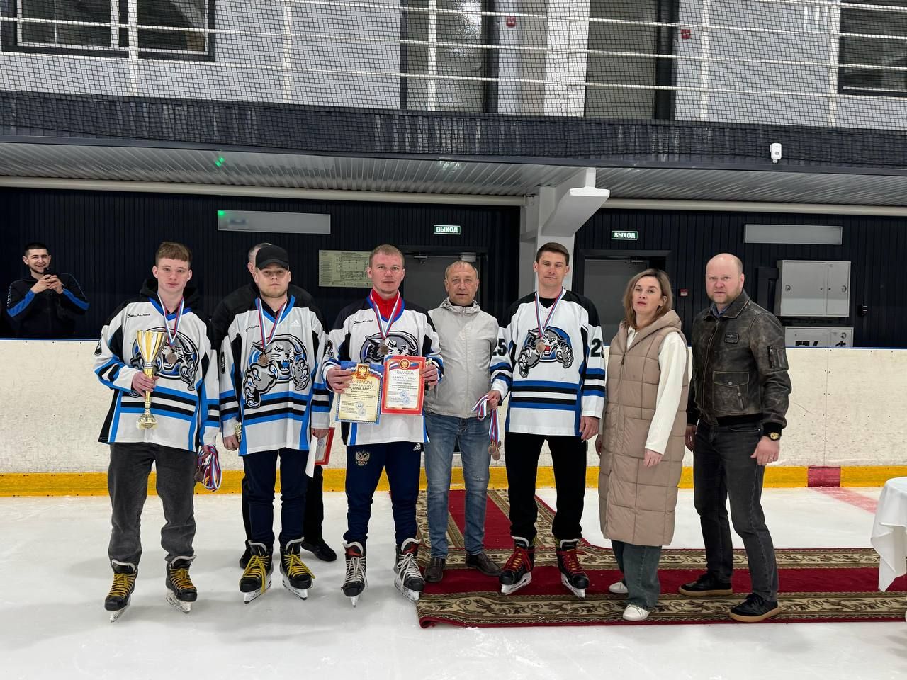 Чемпионат по хоккею в Нурлатском районе: «Арктика» — победитель