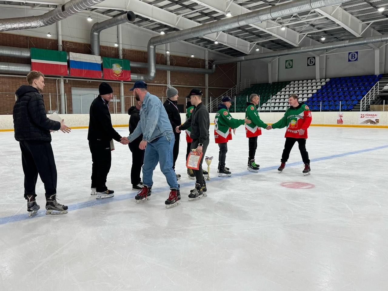 Чемпионат по хоккею в Нурлатском районе: «Арктика» — победитель