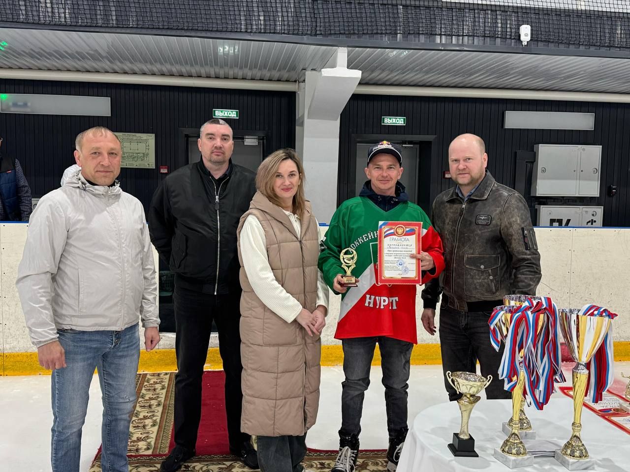 Чемпионат по хоккею в Нурлатском районе: «Арктика» — победитель