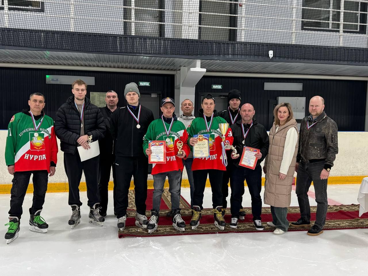 Чемпионат по хоккею в Нурлатском районе: «Арктика» — победитель