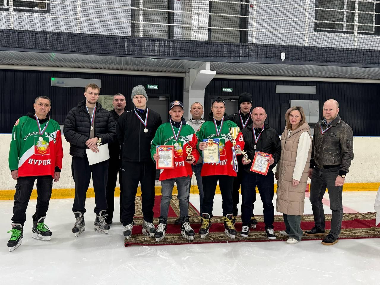 Чемпионат по хоккею в Нурлатском районе: «Арктика» — победитель