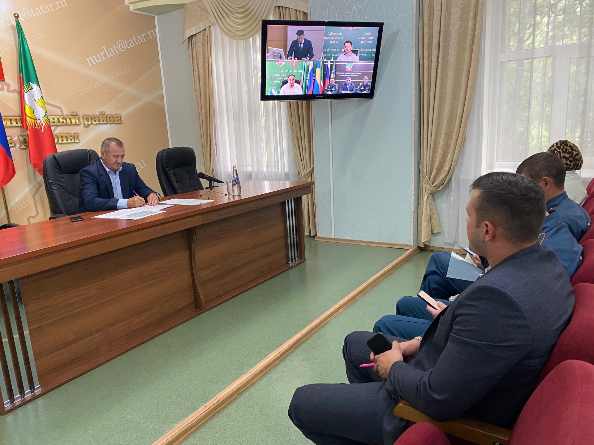 В Нурлате обсудили состояние пожарной безопасности в образовательных учреждениях района