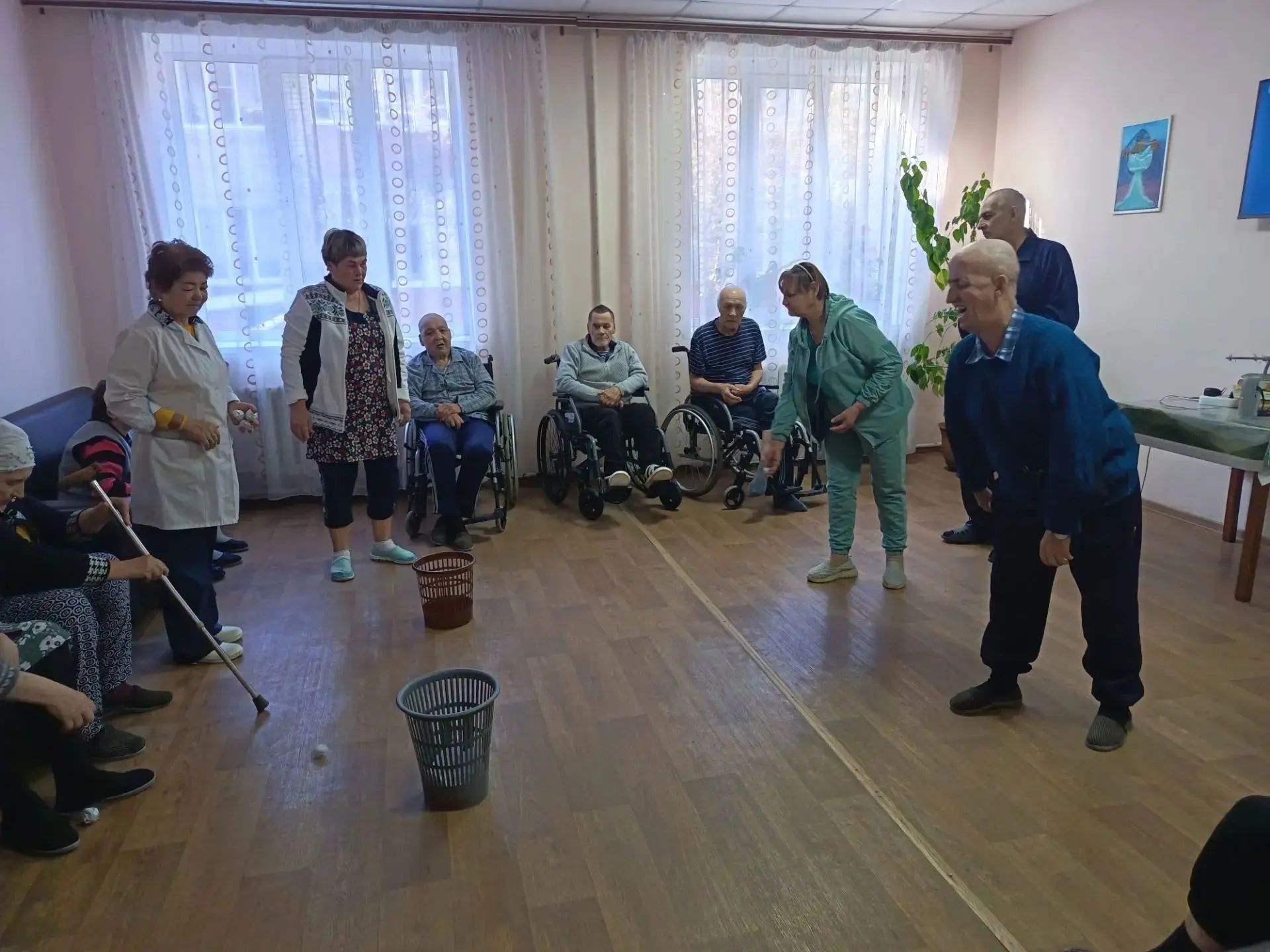 В Нурлатском доме-интернате прошли спортивные состязания для старшего поколения