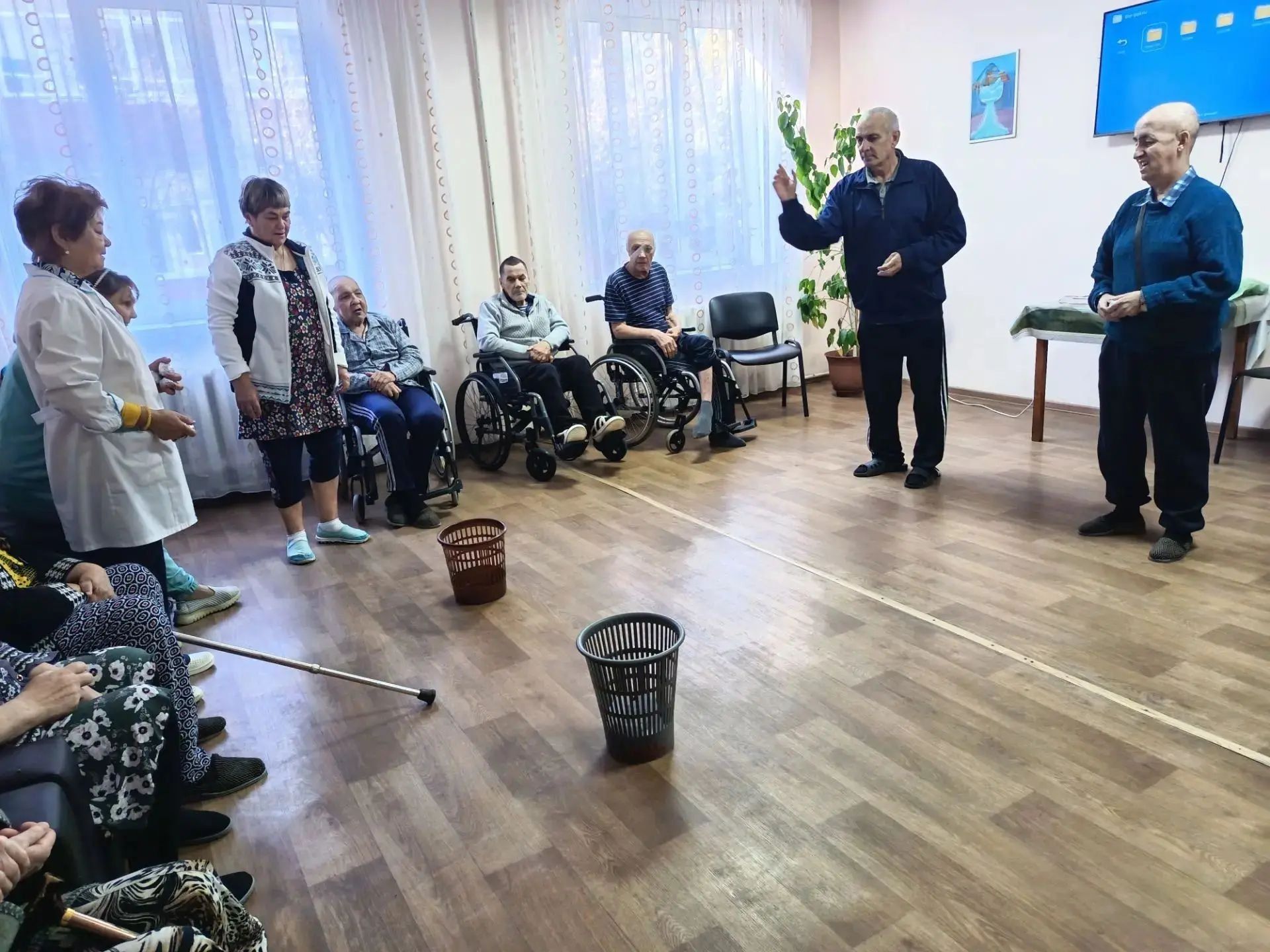 В Нурлатском доме-интернате прошли спортивные состязания для старшего поколения