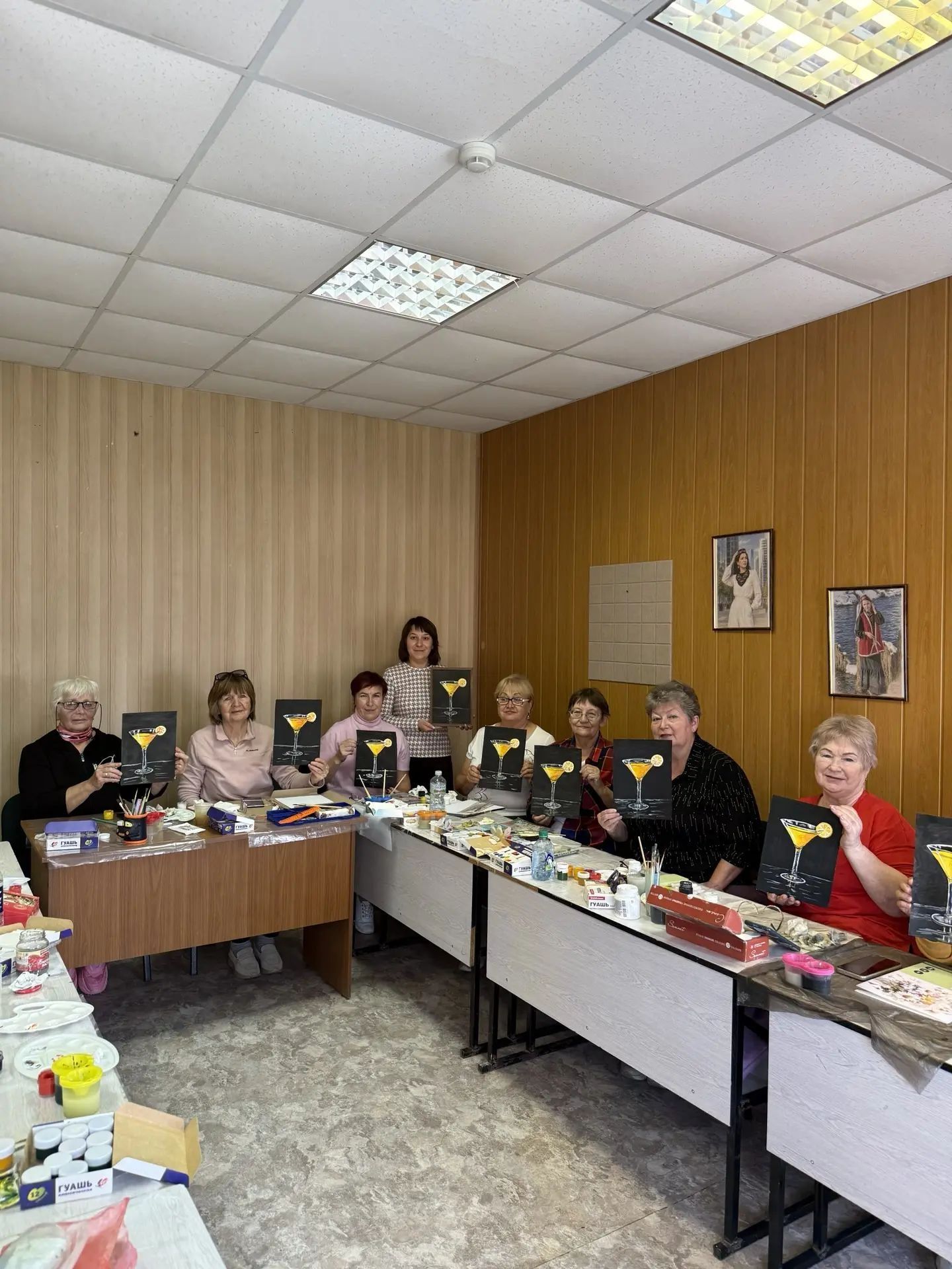 В Нурлате прошла арт-встреча по живописи «Вкус искусства»