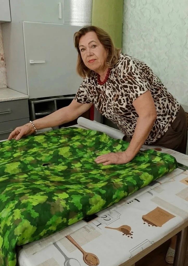 Нурлаттан Хәмдия Кудашова махсус хәрби операция сугышчыларына ярдәм итә