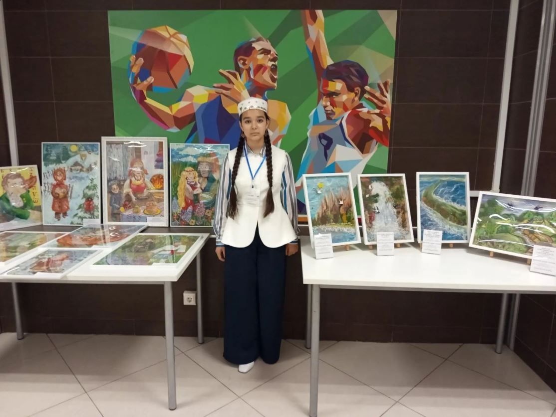 Юная художница из Нурлата победила на международном конкурсе в Казани