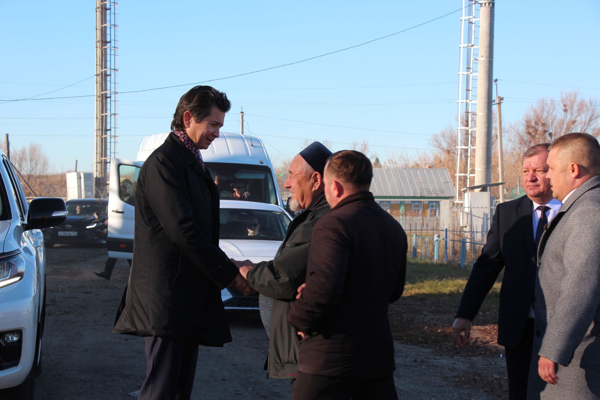 Председатель Госсовета РТ посетил школу №4 в Нурлате и побывал в селе Новое Иглайкино