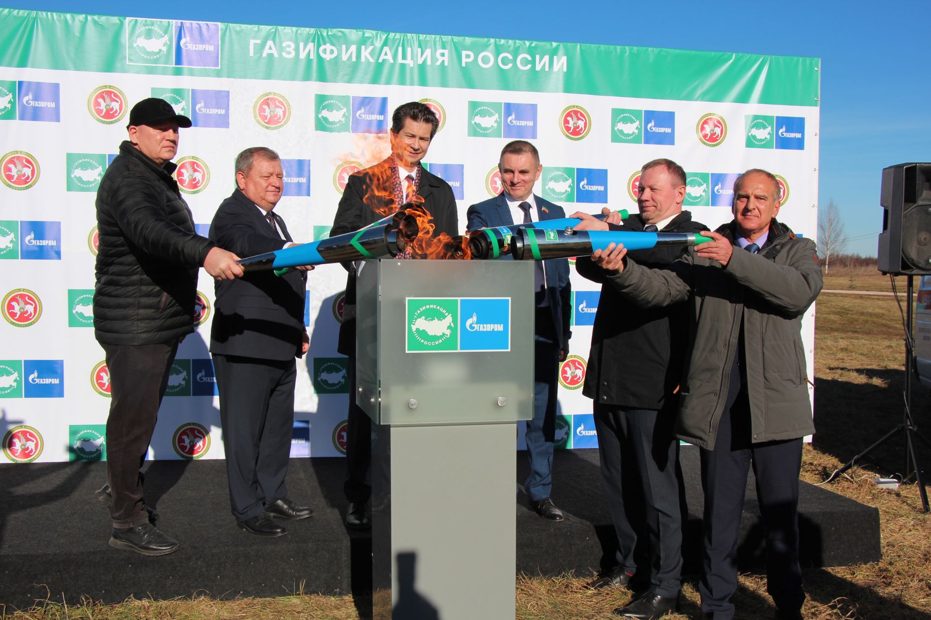 В деревню Черное Озеро Нурлатского района пришел долгожданный газ