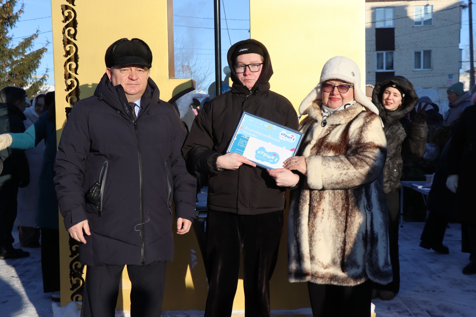 В сквере Журналистов города Нурлат открыли «Древо дружбы»