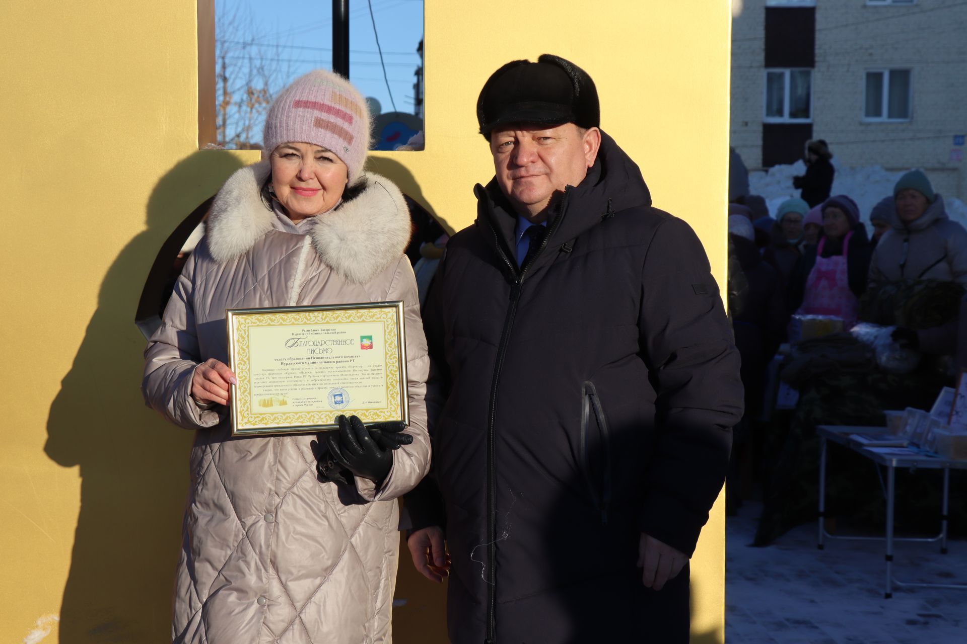 В сквере Журналистов города Нурлат открыли «Древо дружбы»