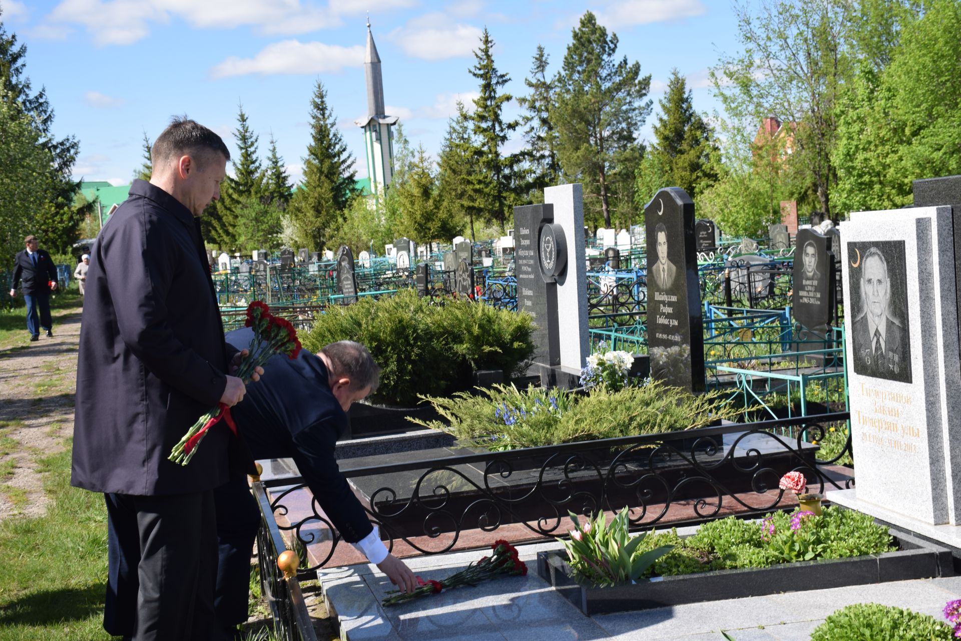 В День Победы в Нурлате почтили память ветеранов, внесших вклад в развитие района