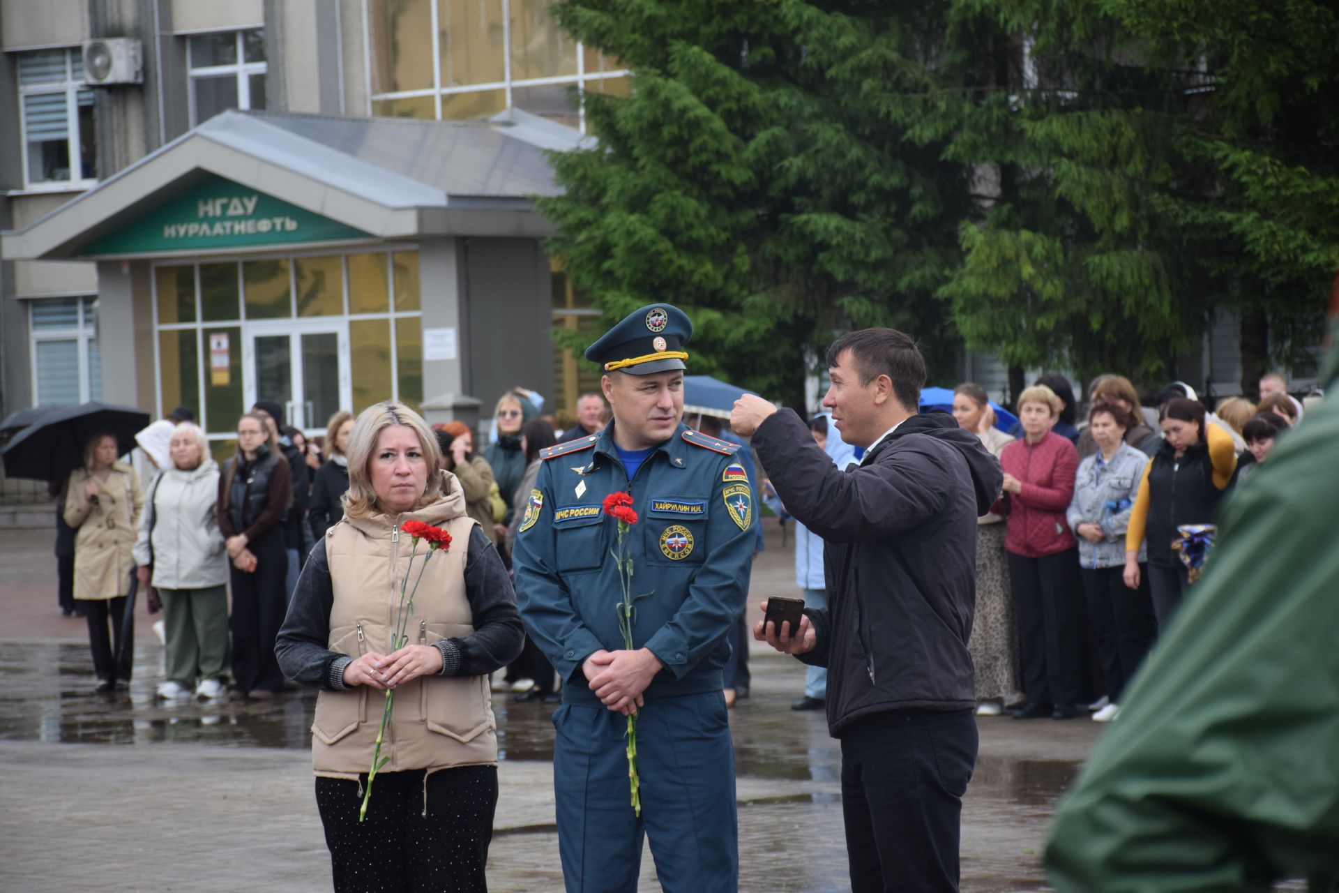 В Нурлате прошел митинг, посвященный Дню памяти и скорби