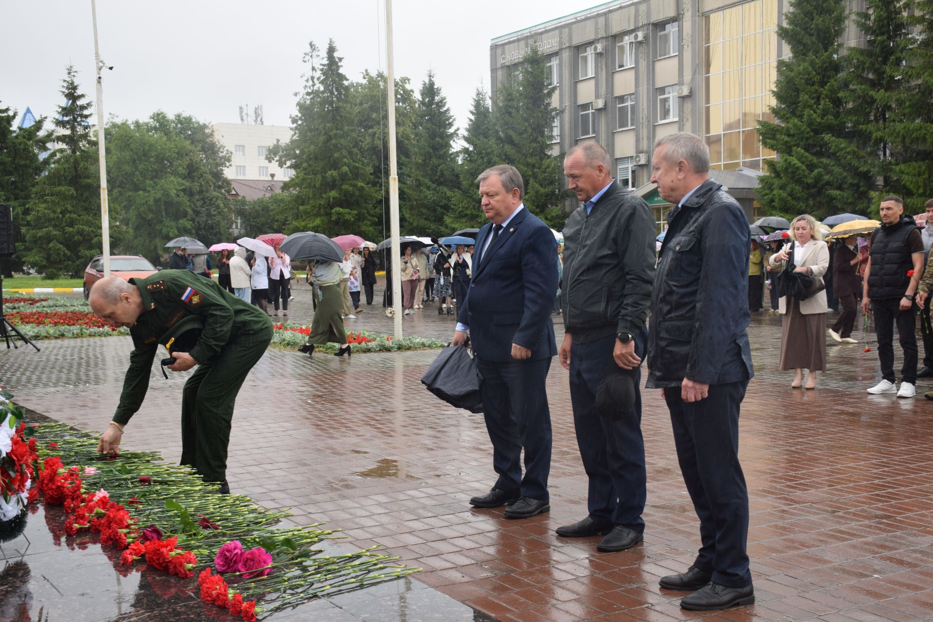 В Нурлате прошел митинг, посвященный Дню памяти и скорби