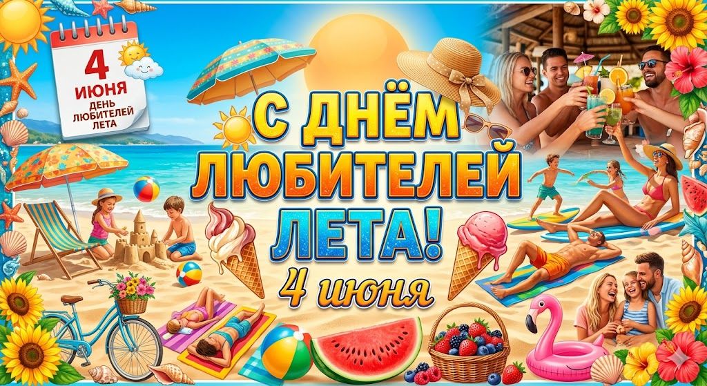 Календарь праздников на 4 июня 2026 года