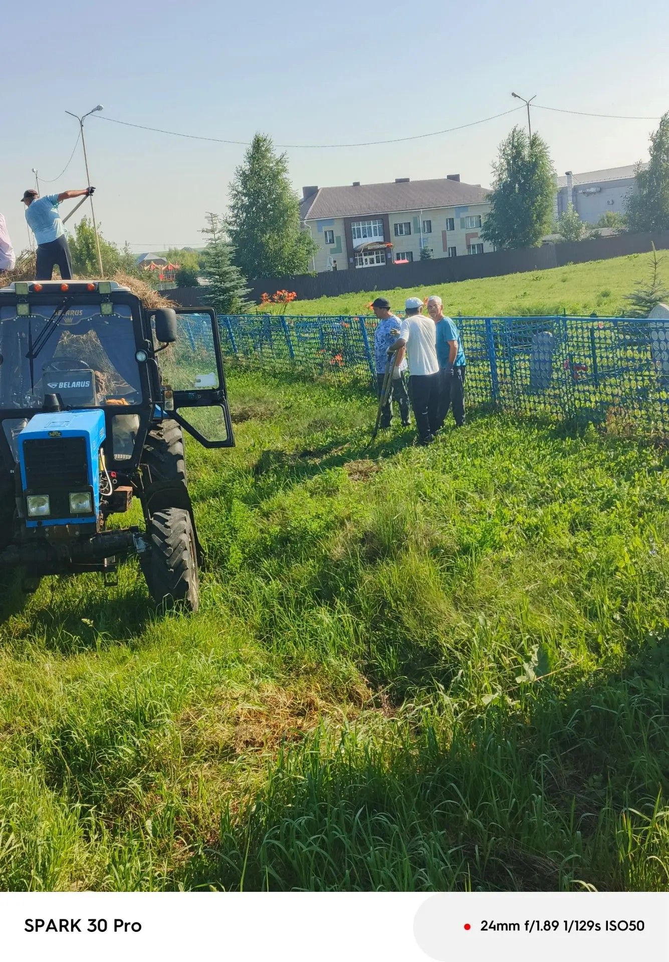В ТОСе «Курмышский» продолжаются летние субботники