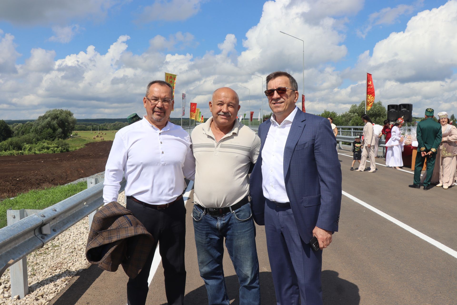 В Нурлатском районе построили новый мост